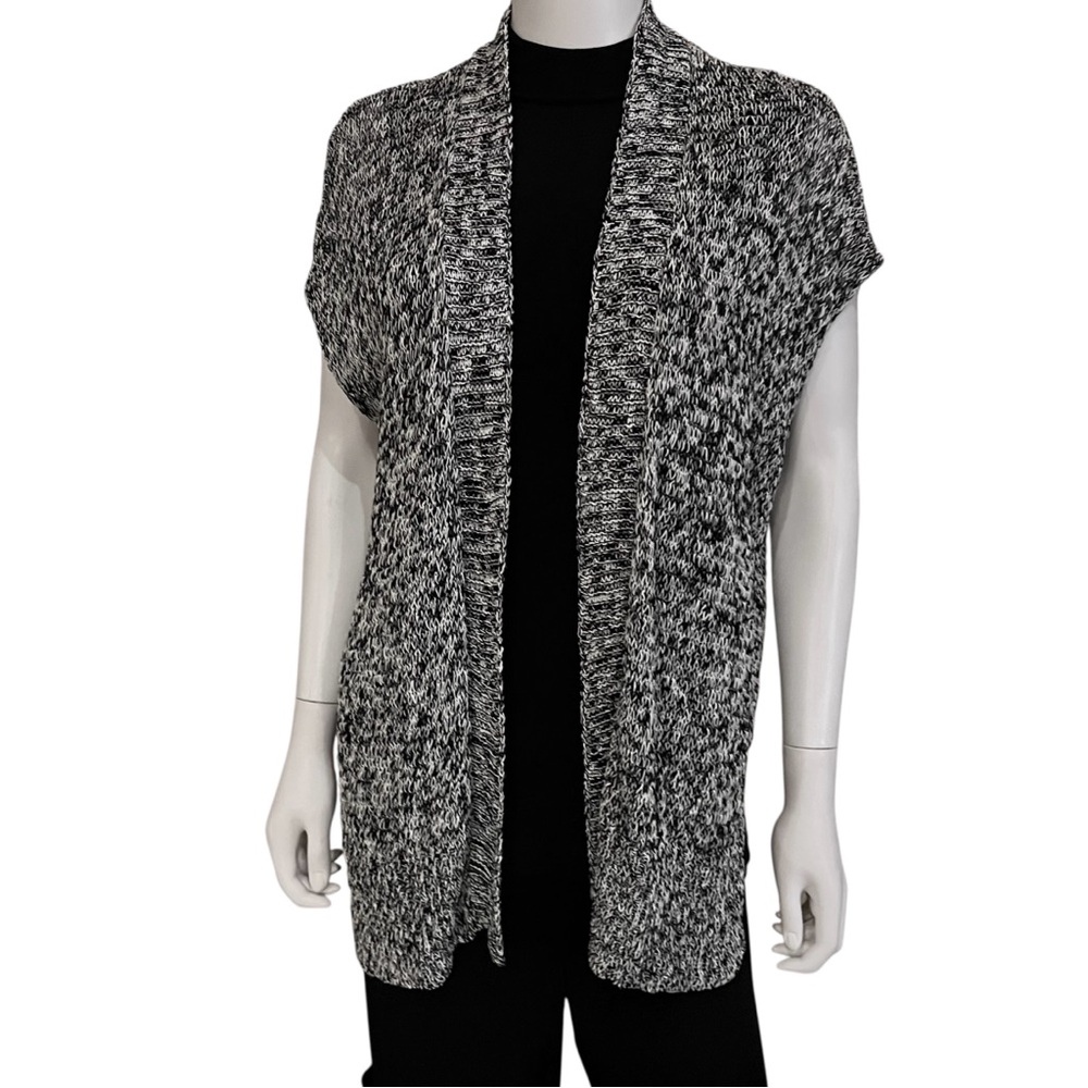 Eileen Fisher Organic Cotton Linen Open Cardigan